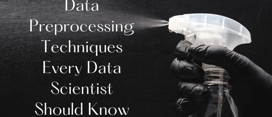 Data preprocessing blog banner